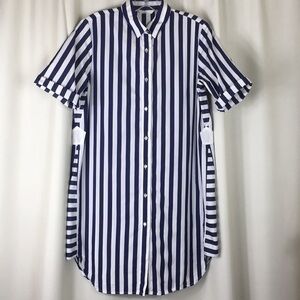 Xacus and Donna, striped tunic, Size 10, NWOT.